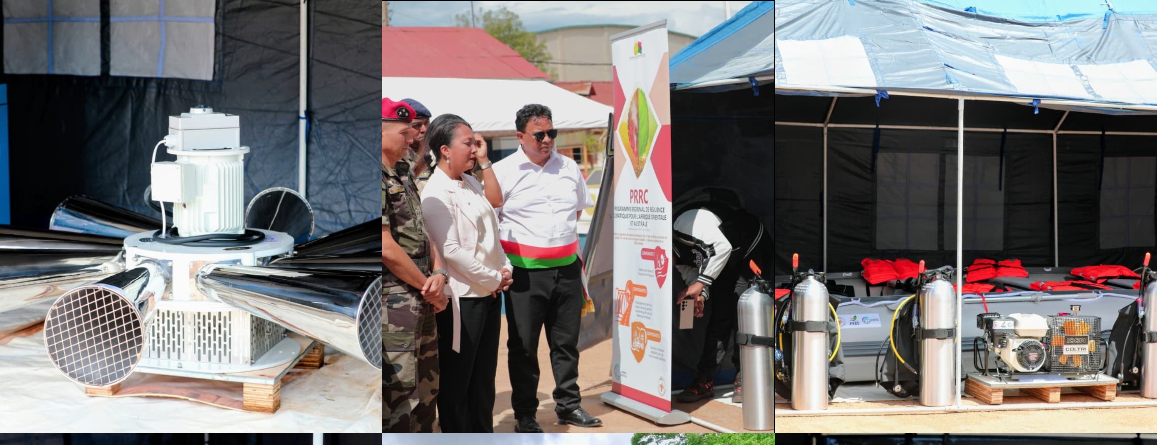 Déploiement des Matériels de Secours d’Urgence (MSU) : le PRRC renforce les capacités de la protection civile à Madagascar